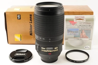 Nikon AF-S 70-300mm f/4.5-5.6 G VR IF-ED Zoom Lens 【 MINT in Box 】JAPAN #104 - Image 1 of 4