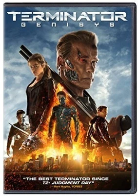 Terminator Genisys DVD - Sci-Fi Action Film, Arnold Schwarzenegger - Image 1 of 4