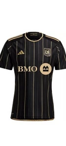 New LAFC Adidas 2024 Season Climalite Home Black Jersey Youth XL 18-20 - Picture 1 of 1