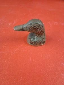 Rare Vintage Brass Mallard Pencil Sharpener - Picture 1 of 6