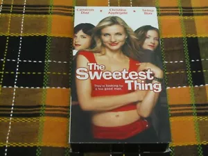 ~BLOCKBUSTER VHS~TESTED VG~THE SWEETEST THING~84 MIN~CAMERON DIAZ~SELMA BLAIR~ - Picture 1 of 24