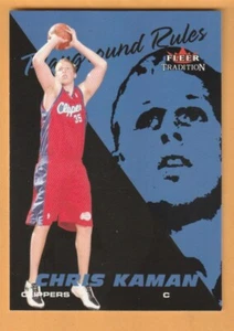 Chris Kaman Los Angeles Clippers 2003-04 Fleer Tradition Playground Rules #6 - Imagen 1 de 2