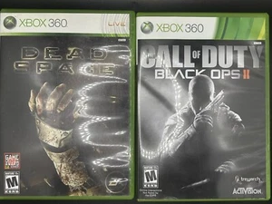 Black Ops 2 & Dead Space - Xbox 360 Bundle - USA kostenloser Versand - getestet - Bild 1 von 6