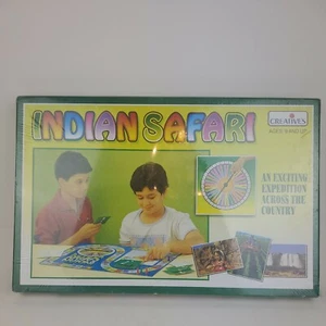 Indian Safari Board Game An Exciting Expedition Across India Sealed - Picture 1 of 6