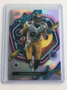 Hines Ward 2024 Topps Composite Cosmic Chrome Refractor #292 Pittsburgh Steelers - Bild 1 von 2