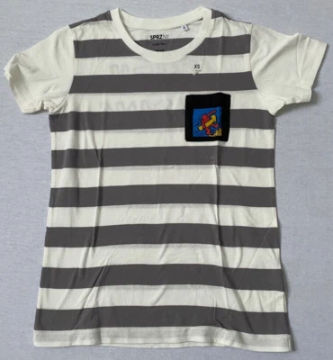 Keith Haring Uniqlo Striped Shirt White And Gray Size Youth Size XS - Image 1 of 4
