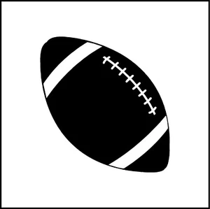 Football Vinyl Decal - Picture 1 of 4