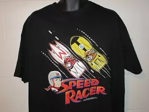 T-shirt X Speed Racer X vintage anni 90 1999 XL - Foto 1 di 5