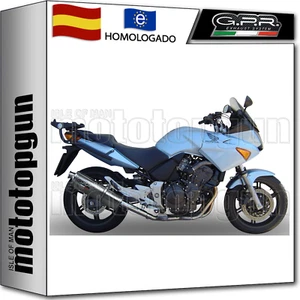 GPR TUBO DE ESCAPE HOM TRIOVAL HONDA CBF 600 S IE 2007 07 2008 08 2009 09 - Imagen 1 de 3