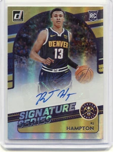 2020-21 Donruss Optic Signature Series #74 RJ Hampton RC Rookie Auto - Imagen 1 de 2