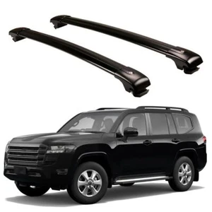 2PCS Cross Bar Fit For Land Cruiser J300 LC300 2022-2025 Roof Rail Rack Lockable - Picture 1 of 7