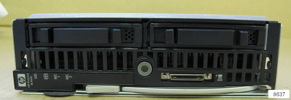 HP Proliant BL460c 2 x Intel Xeon E5440 Quad Core 2.83GHz 4Gb Ram AK502A - Image 1 of 2