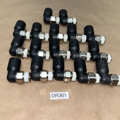 (17) Legris 3109 Male 1/2 Tube push loc x 1/2 NPT Elbows NNB Fast Shipping! - Image 1 of 4