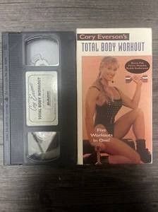 Cory Everson Total Body Workout (1992) exercise video VHS NTSC rare - Imagen 1 de 3