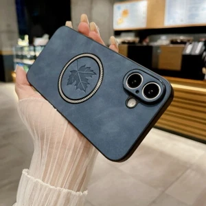 Leather For iPhone 16 Pro Max Plus 15 14 13 12 11 XR XS Soft Magsafe Case Cover - Picture 1 of 19