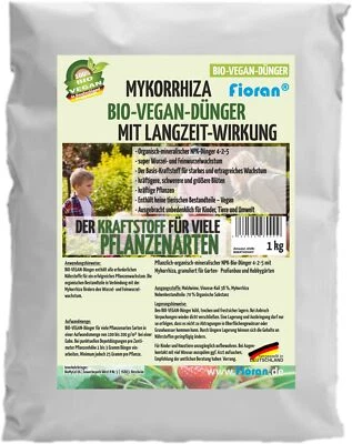 Fioran Bio 1 5 15kg Mykorrhiza Bio Vegan Dünger Langzeitwirkung DE Herstellung - Bild 1 von 3