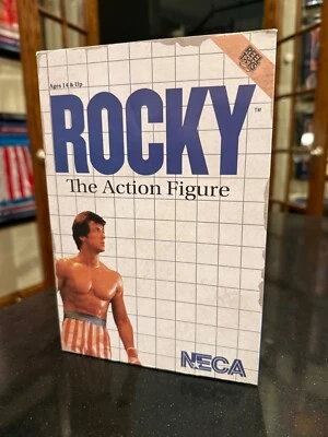 FIGURA DE ACCIÓN VIDEOJUEGO BANDERA AMERICANA NECA ROCKY US  Foto 1 de 3