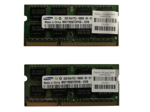 Samsung 4GB kit (2 x 2GB) Moduli MMemoria RAM da 2 GB - 2Rx8 - M471B5673FH0-CH9 - Foto 1 di 2