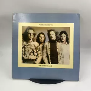 WISHBONE ASH LP 1973 WISHBONE FOUR EX/VG+ VINYL 1st UK 1L/1L + POSTER - Foto 1 di 9