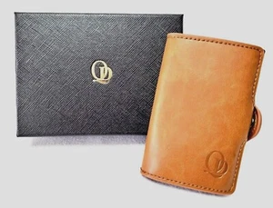 Cartera delgada mujer + hombre monedero tarjetero moneda + compartimento para billetes compartimento emergente - Imagen 1 de 19
