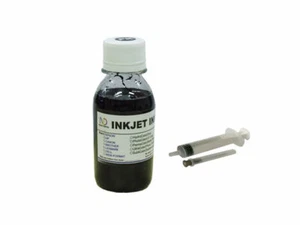 Tinta de transferencia de calor de sublimación negra 100 ml ND® para todos los cartuchos de tinta piezoeléctrica de inyección de tinta - Imagen 1 de 1