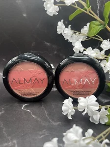 Almay Revlon Powder Blush Stars 003 Coral (2pcs) Full Size Sealed - Picture 1 of 2