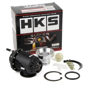 HKS SQV 4 TURBO BLOW OFF VALVE PULL-TYPE ALUMINUM SSQV BOV WITH ADAPTER - Picture 1 of 9