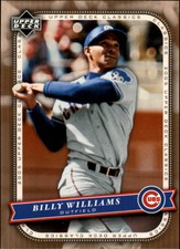 2005 Upper Deck Classics Baseball Card #8 Billy Williams