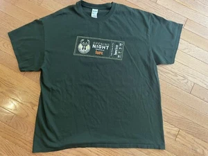 Milwaukee Bucks Men’s XL Shirt Rare Fiser Forum Opening Night 2018 Forest Green - Picture 1 of 5