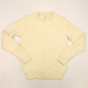 Artisan Womens Sweater Jumper CHUNKY Cable Knit Pullover MEDIUM Wool - Picture 1 of 9