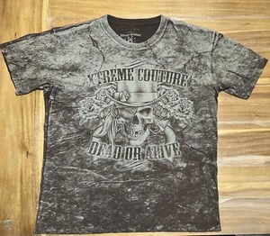 XTREME COUTURE T Shirt DEAD OR ALIVE Mens Size XXL 2XL USA Made - Picture 1 of 5