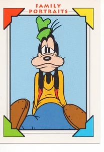 1991 Impel Disney Series One Family Portraits #108 Goofy's Bio - Hobby - Picture 1 of 2