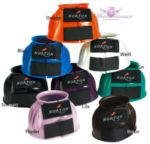 Norton CRAZY Hufglocken Springglocken Gummi S-XL weiß grün lila braun schwarz - Bild 1 von 1