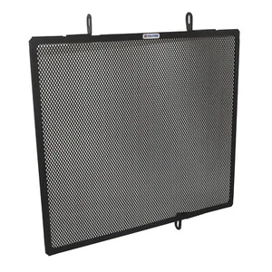 Black Radiator Cover Guard Protector For KAWASAKI ZX14 ZX-14R ZZR1400 2006-2022 - Picture 1 of 8