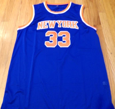 CAMISETA SWINGMAN PATRICK EWING DE LOS NEW YORK KNICKS DE LA NBA PERSONALIZADA TALLA XL Foto 1 de 4