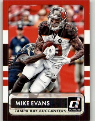 2015 Donruss Mike Evans #71 Tampa Bay Buccaneers - Image 1 of 2
