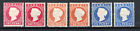 Gambia 1886-93 values to 2 1/2d  SG 23-27 MH