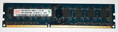 2 GB DDR3-RAM 240-pin 2Rx8 PC3-8500U non-ECC 'Hynix HMT125U6TFR8C-G7 N0 AA-C' - Photo 1/2