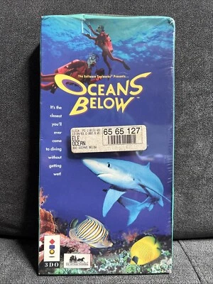 Oceans Below (3DO, 1993) New, Factory Sealed, Long Box - Image 1 of 4