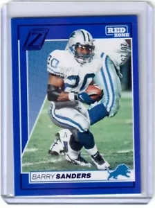 Tarjeta insertada 20/25 Detroit Lions Panini Zenith Barry Sanders Red Zone 2024 - Imagen 1 de 2