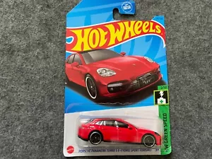 HW Green Speed Porsche Panamera Turbo S E-Hybrid Sport Turismo Hot Wheels - Picture 1 of 1