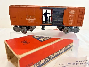 LIONEL3464 #2 NY CENTRAL OPER. BOX CAR BLT-1949 LK/N ORIGINAL BOX - Picture 1 of 5