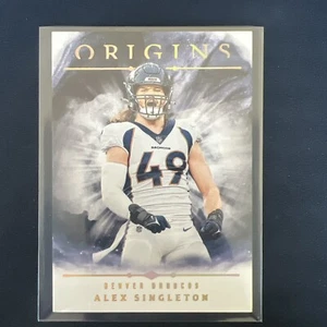 2024 Panini Origins Alex Singleton Base #59 Denver Broncos - Picture 1 of 2