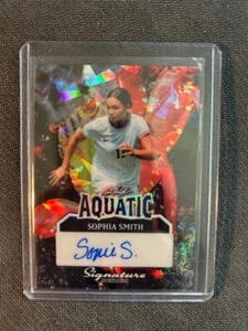 2025 Leaf Signature Series SOPHIA SMITH Aquatic Auto #1/1 USWNT - Picture 1 of 1