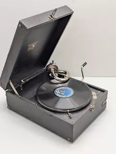 HMV Model 97 Portable Gramophone c1921 - Picture 1 of 22
