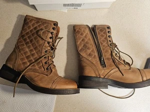 Steve Madden Stiefel Saffrin Größe 8,5 Echtleder! Super Zustand! 🔥🔥🔥 - Bild 1 von 12