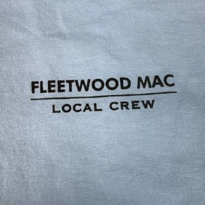 Exclusive Official Local Crew Tour Shirt Vintage FLEETWOOD MAC XL - Picture 1 of 7