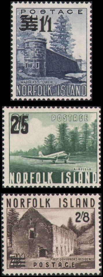 Norfolk Island #26-28 MNH - Image 1 of 1