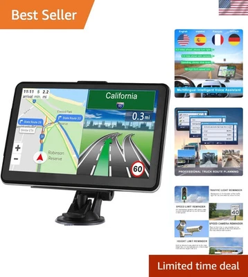 Commercial Truck GPS Navigation System with Voice Command & Route Planning - Image 1 of 4