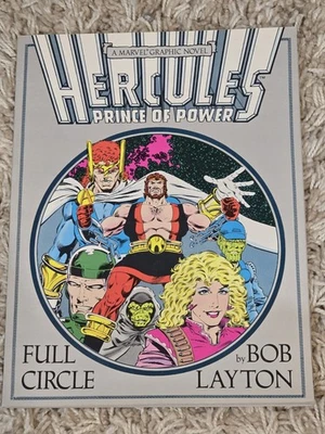 Hércules: Prince of Power Full Circle Marvel novela gráfica - Bob Layton 1988 - casi nuevo Foto 1 de 4